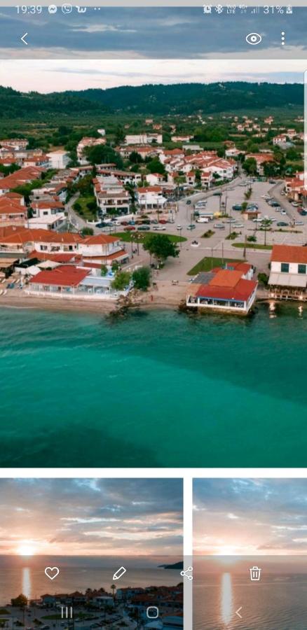 Modern Apartment 100M. From The Sea Skála Foúrkas Extérieur photo